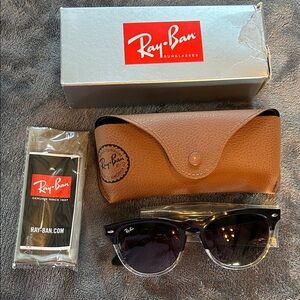 Ray-Ban Sunglasses with Brown Case - brand new in box & never used!